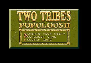 Изображение игры: Populous II: Trials of the Olympian Gods