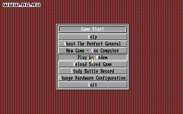 Изображение игры: The Perfect General