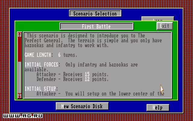 Изображение игры: The Perfect General
