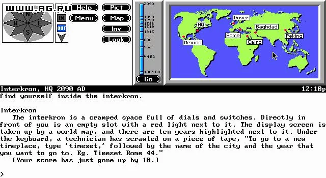 Изображение игры: Timequest (1991)