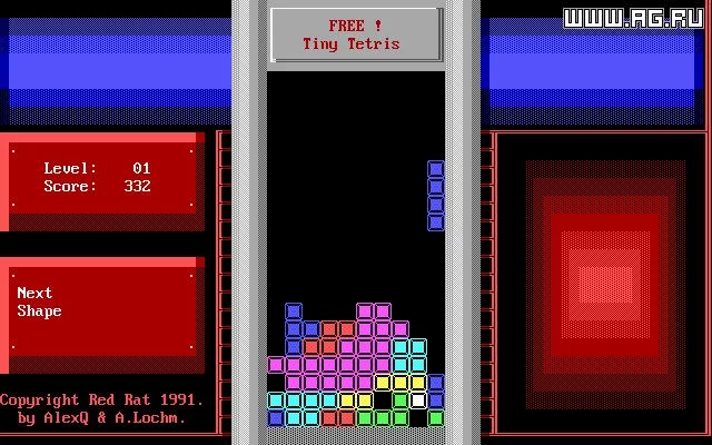 Изображение игры: Tiny Tetris