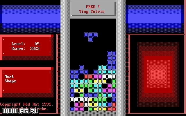 Изображение игры: Tiny Tetris
