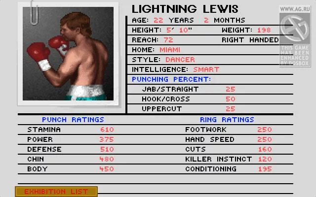 Изображение игры: TV Sports: Boxing