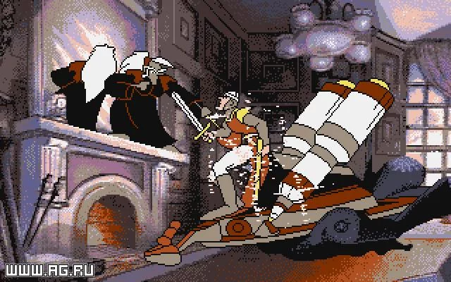 Изображение игры: Dragon's Lair 3: The Curse of Mordread