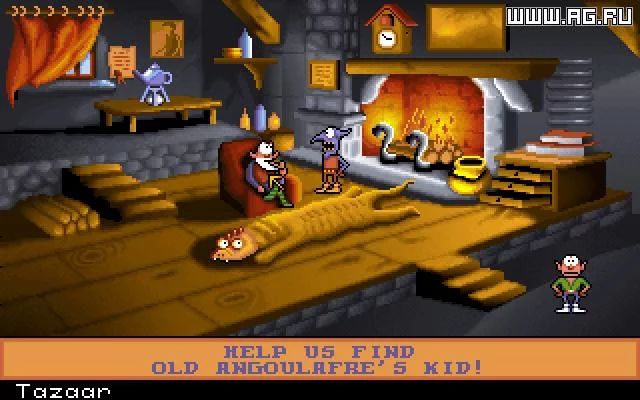 Изображение игры: Gobliins 2: The Prince Buffoon
