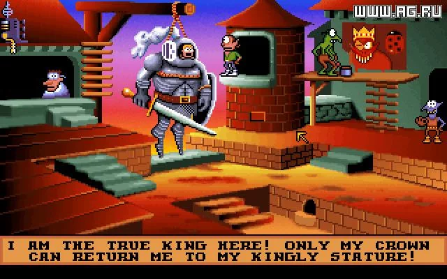 Изображение игры: Gobliins 2: The Prince Buffoon