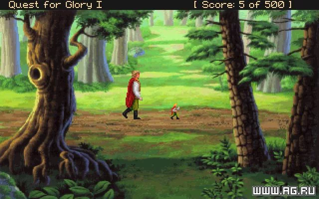 Изображение игры: Quest for Glory 1: So You Want to Be a Hero