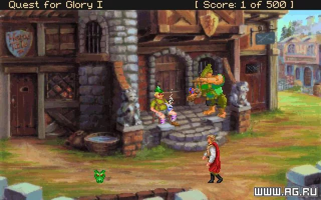 Изображение игры: Quest for Glory 1: So You Want to Be a Hero