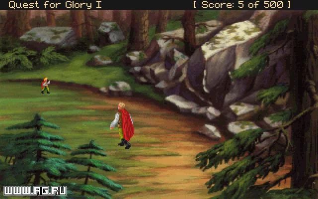 Изображение игры: Quest for Glory 1: So You Want to Be a Hero