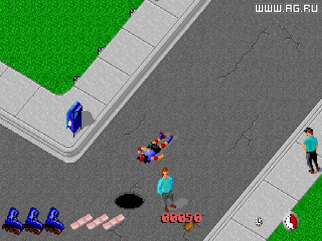 Изображение игры: Rollerblade Racer