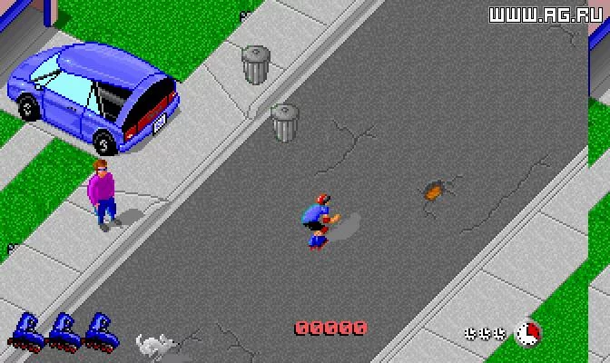 Изображение игры: Rollerblade Racer