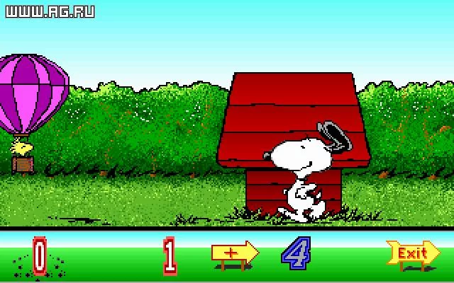 Изображение игры: Snoopy's Game Club