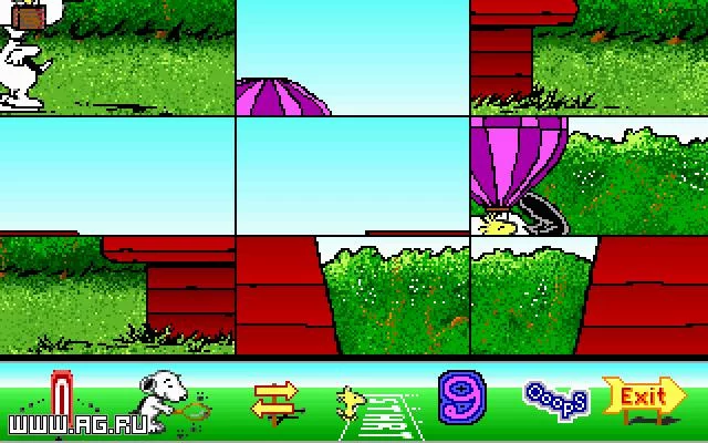 Изображение игры: Snoopy's Game Club