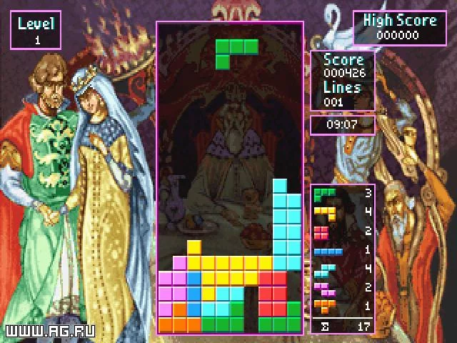 Изображение игры: Tetris Classic