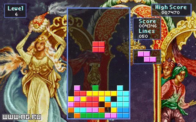 Изображение игры: Tetris Classic