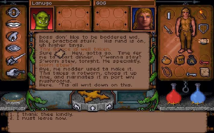 Изображение игры: Ultima Underworld 1+2