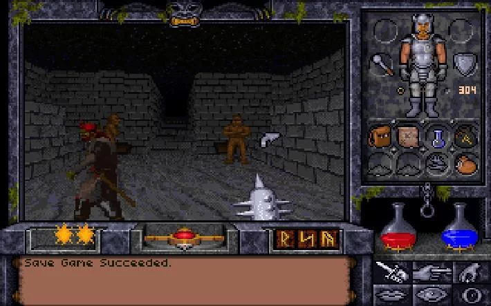 Изображение игры: Ultima Underworld 1+2