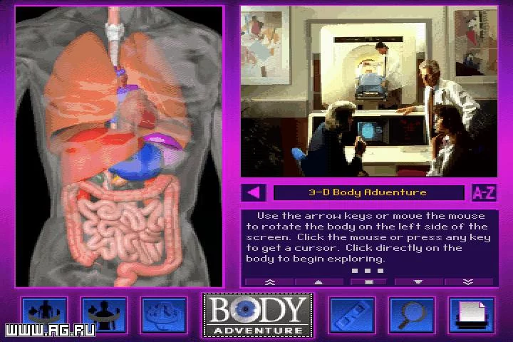 Изображение игры: 3D Body Adventure