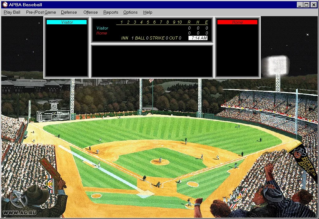 Изображение игры: APBA Baseball