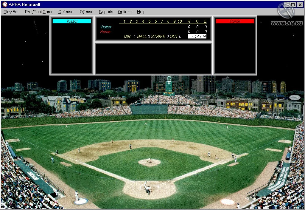 Изображение игры: APBA Baseball