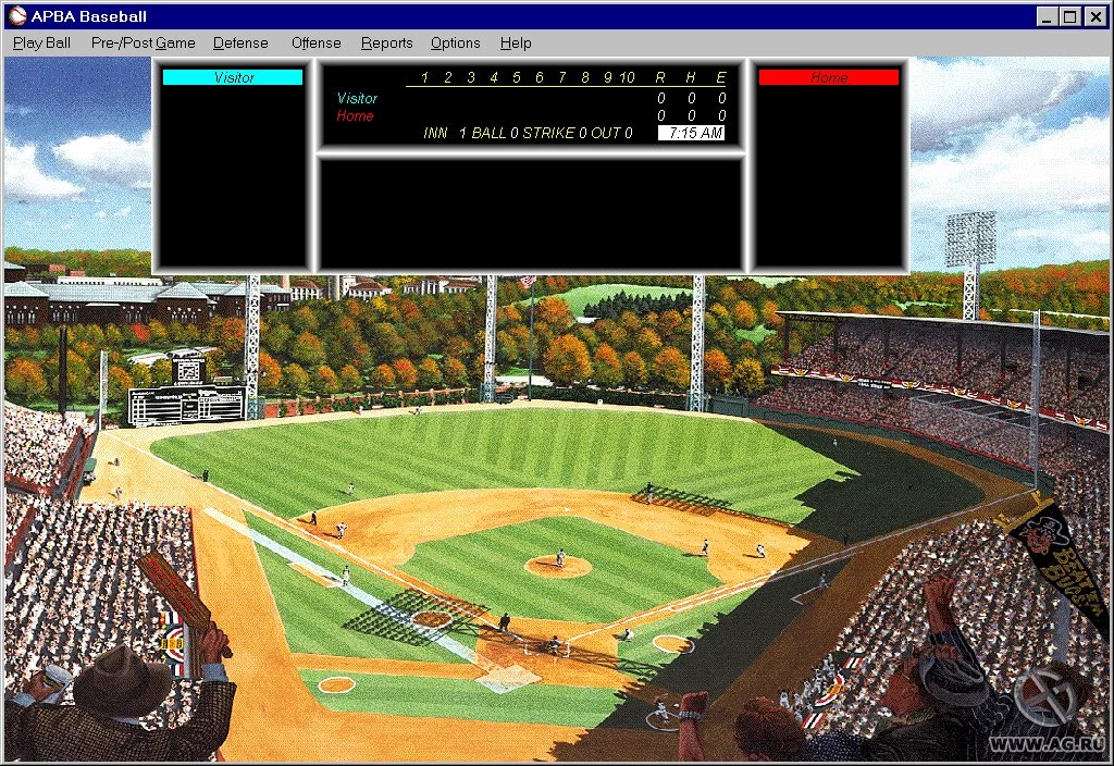 Изображение игры: APBA Baseball