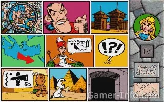 Изображение игры: Asterix: Caesar's Challenge
