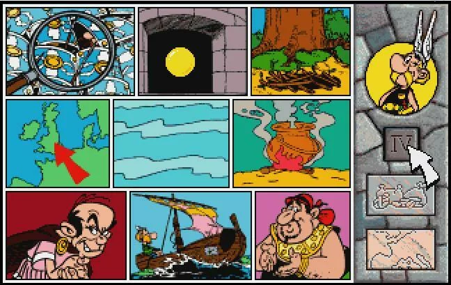 Изображение игры: Asterix: Caesar's Challenge