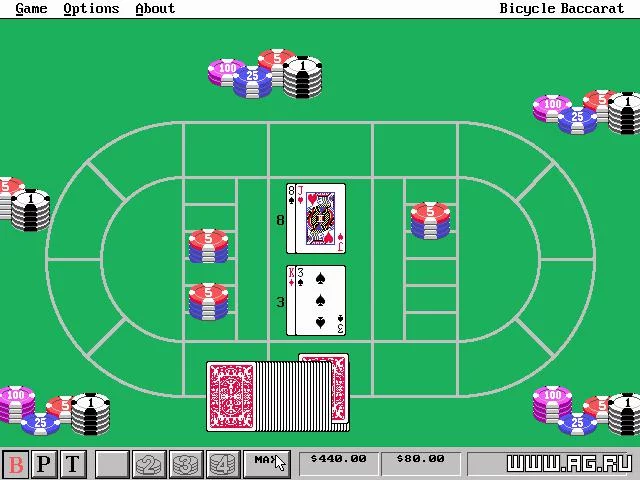 Изображение игры: Bicycle Baccarat