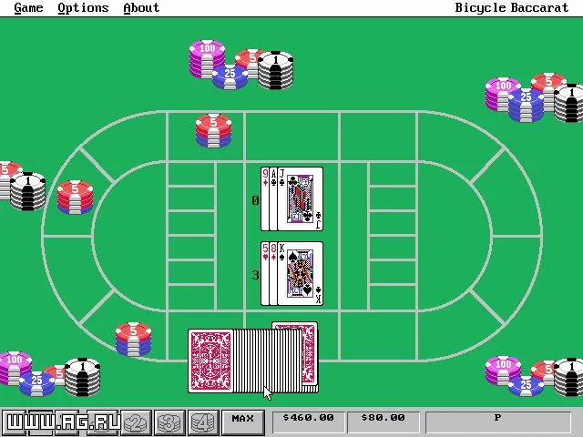 Изображение игры: Bicycle Baccarat