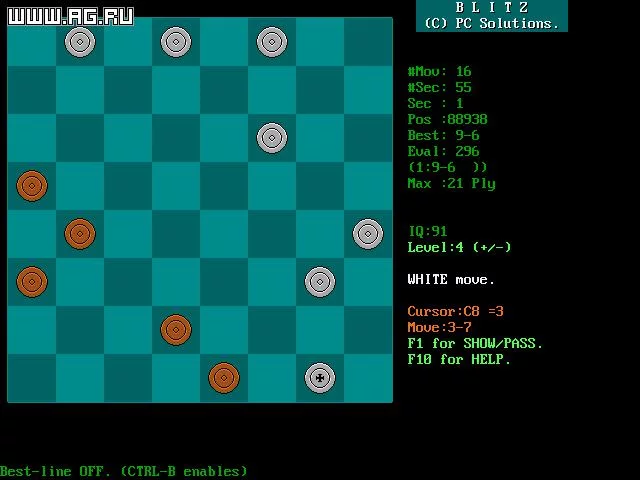 Изображение игры: Blitz Draughts