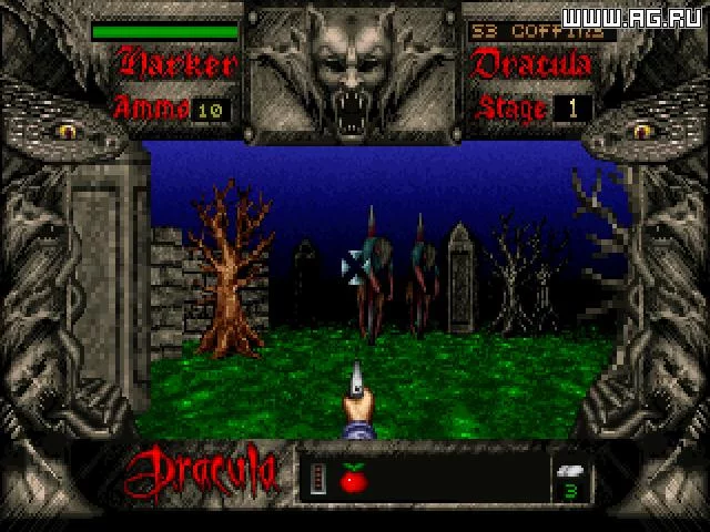 Изображение игры: Bram Stoker's Dracula (PC)