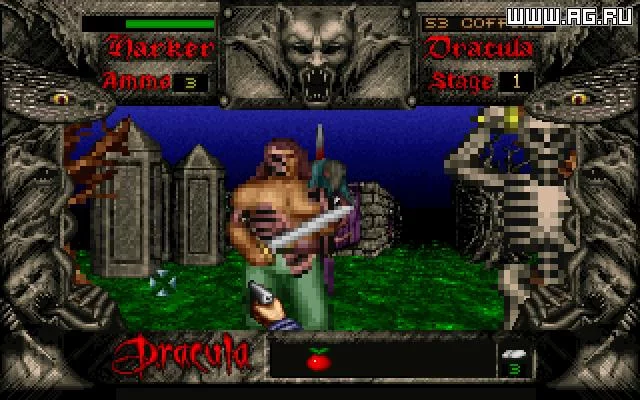 Изображение игры: Bram Stoker's Dracula (PC)