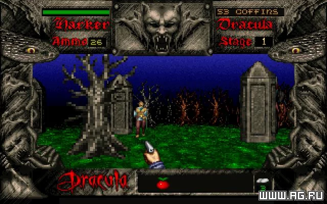 Изображение игры: Bram Stoker's Dracula (PC)