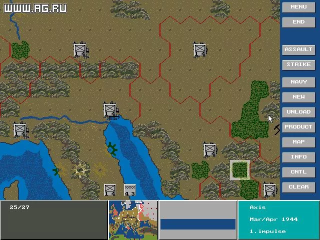 Изображение игры: Clash of Steel: World War II Europe 1939-45