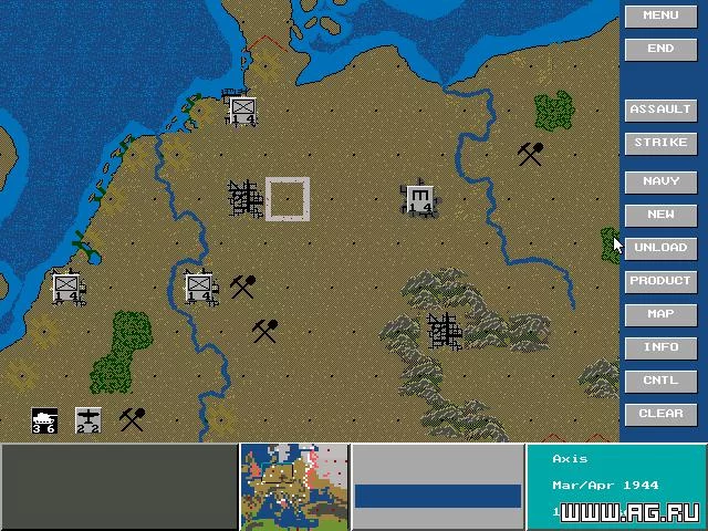 Изображение игры: Clash of Steel: World War II Europe 1939-45