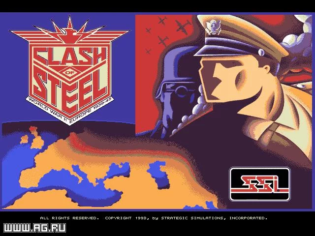 Изображение игры: Clash of Steel: World War II Europe 1939-45