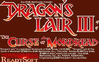 Изображение игры: Dragon's Lair III: The Curse of Mordread