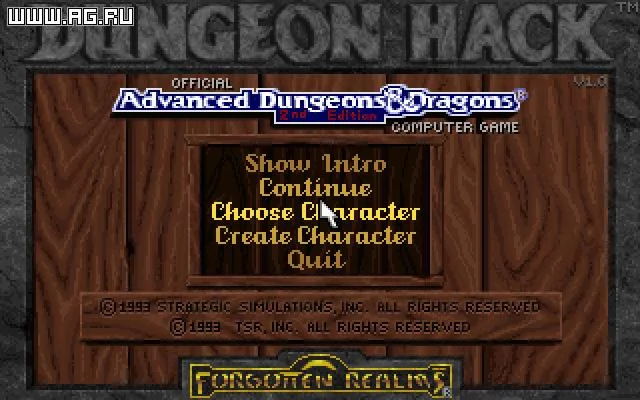 Изображение игры: Dungeon Hack