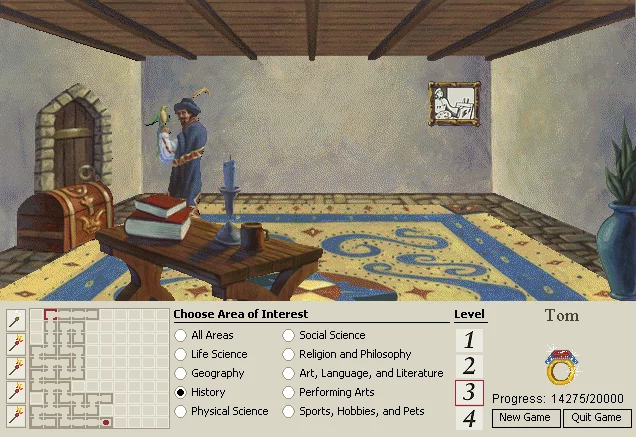 Изображение игры: Encarta MindMaze