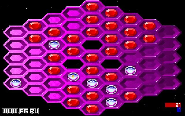 Изображение игры: Hexxagon