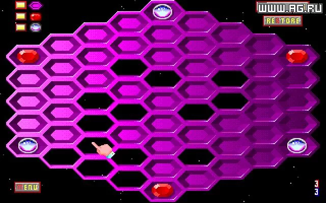 Изображение игры: Hexxagon