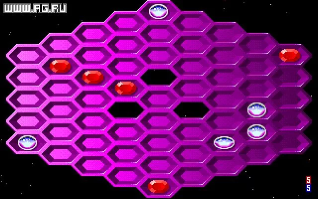 Изображение игры: Hexxagon