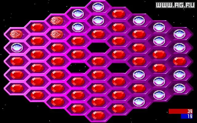 Изображение игры: Hexxagon