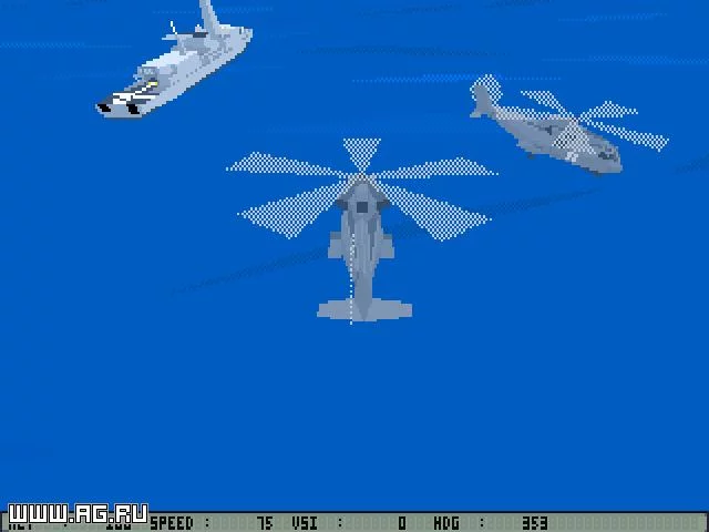 Изображение игры: Merlin Helicopter Sim