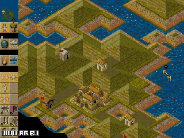 Изображение игры: Populous 2