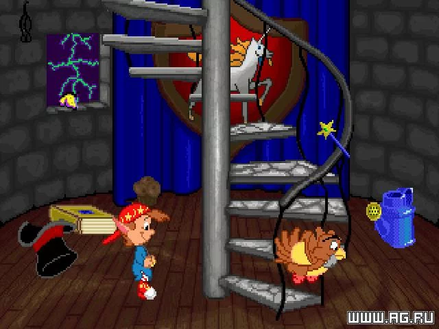 Изображение игры: Scooter's Magic Castle