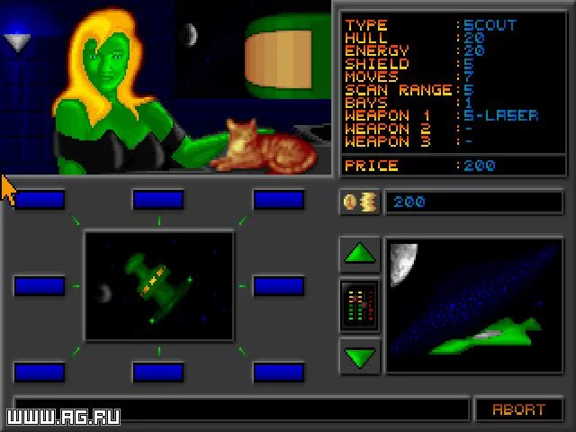 Изображение игры: Space Conflict
