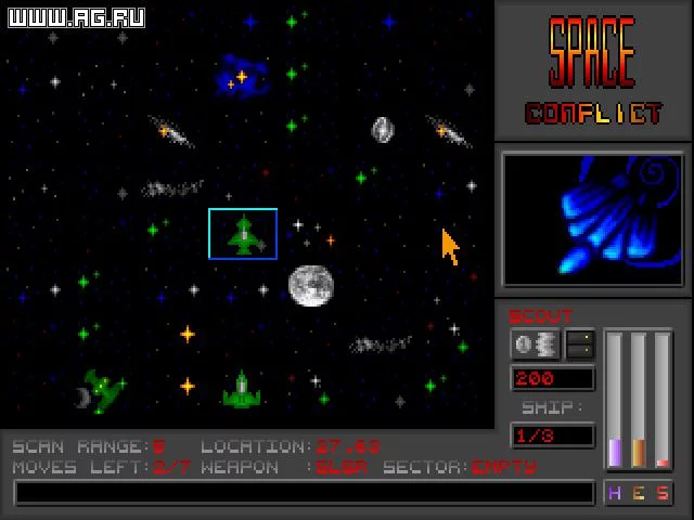 Изображение игры: Space Conflict
