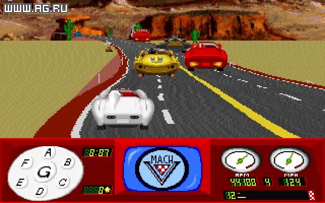 Изображение игры: Speed Racer
