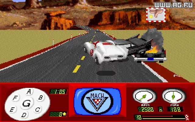Изображение игры: Speed Racer